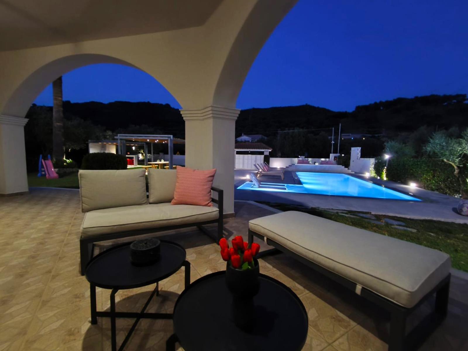Gala'S Elegant Home Villa Tragaki Bagian luar foto